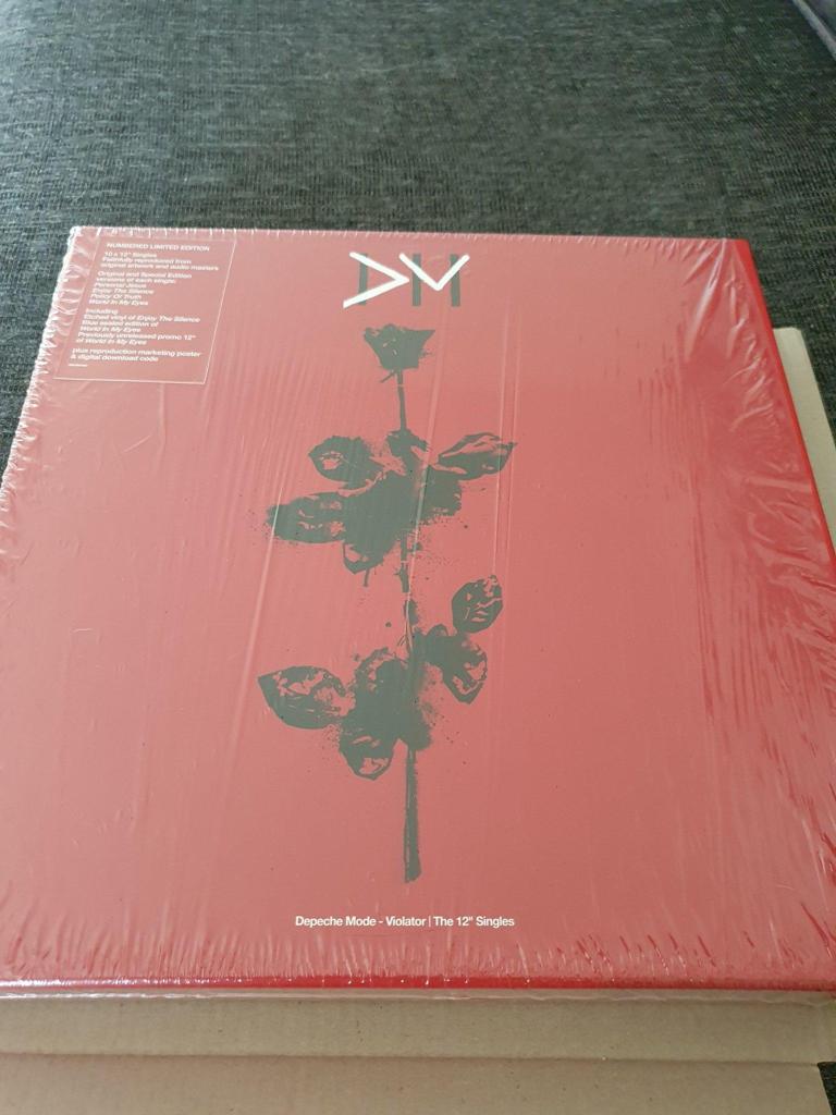 Depeche Mode Violator The Singles Box Utg Ngen Vinylkoll