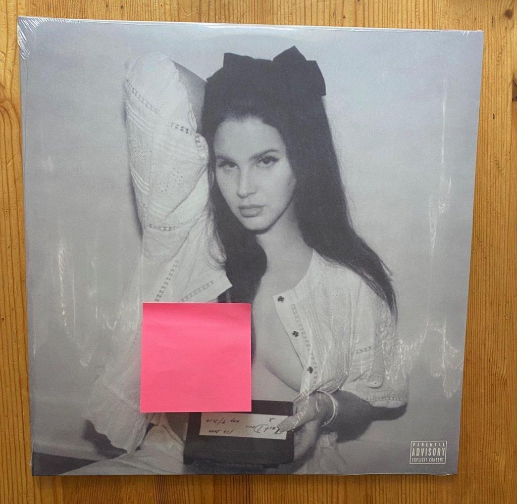 Lana Del Rey Did You Know That There S A Tunnel Under Ocean Blvd Nude Cover Vinylkoll