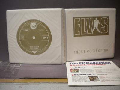 Tumnagel för auktion "ELVIS PRESLEY - THE E.P. COLLECTION - 11 X 7" VINYL - UK PRESS"