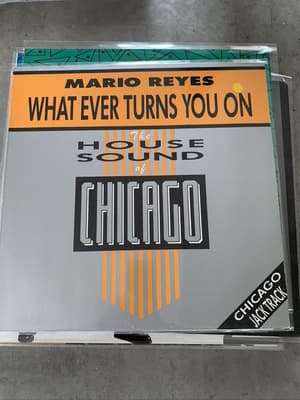 Tumnagel för auktion "12" Mario Reyes - Whatever turns you on, 1987"