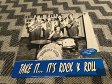 Tumnagel för auktion "VARIOUS ARTISTS-TAKE IT... IT´S ROCK & ROLL WHITE LABEL 8975 GREAT LP"