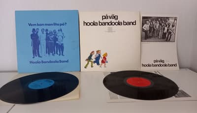 Tumnagel för auktion "Hoola Bandoola Band - 2 LP"