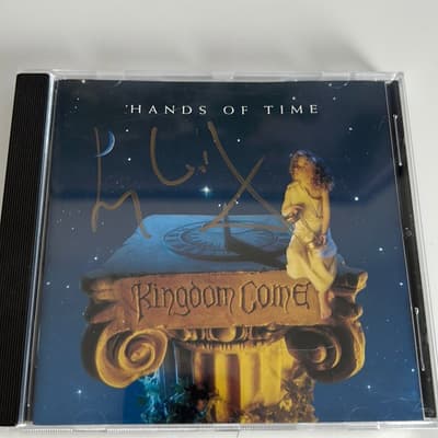 Tumnagel för auktion "Kingdom Come CD signerad av Lenny Wolf"