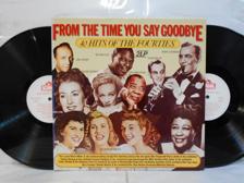 Tumnagel för auktion "FROM THE TIME YOU SAY GOODBYE - 40 HITS OF 40's - 2-LP - V/A"