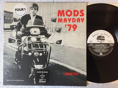 Tumnagel för auktion "V/A mods mayday '79 LP -79 UK BRIDGE HOUSE FOUR-1"