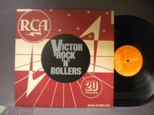 Tumnagel för auktion "VICTOR ROCK ´N´ ROLLERS - 20 TRACKS - ENGLAND PRESS"