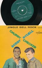 Tumnagel för auktion "Chubby Checker, Bobby Rydell - Jingle bell rock 7"PS"