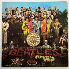 Tumnagel för auktion "THE BEATLES Sgt. Pepper's Lonely Hearts Club Band LP -67 UK PARLOPHONE PCS 7027"