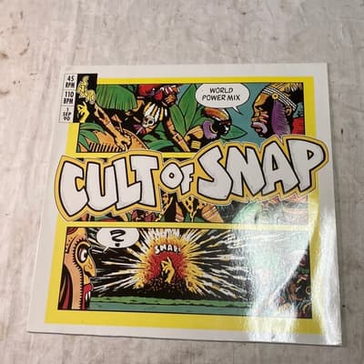 Tumnagel för auktion "Cult Cult of snap maxisingel"