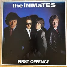 Tumnagel för auktion "THE INMATES – First Offence - LP - uk -79 - RAD 25 - pub / garage rock"