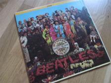 Tumnagel för auktion "Beatles Sgt pepper´s lonely hearts"