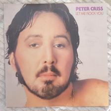 Tumnagel för auktion "Peter Criss Lp Let Me Rock You (1982) Kiss"