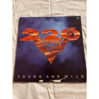 Tumnagel för auktion "220 Volt - Young And Wild - Eur - 87"