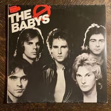 Tumnagel för auktion "THE BABYS - Union Jacks 1980 AOR. Prog-rock. LP"