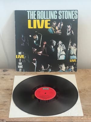 Tumnagel för auktion "The Rolling Stones - Got Live If You Want It! - 1966 LP"