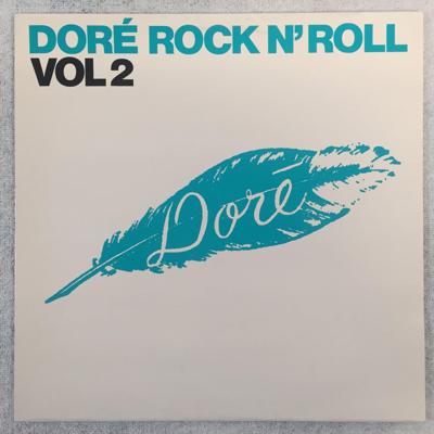 Tumnagel för auktion "V/A dore rock n roll vol 2 LP -83 Swe ROCK & COUNTRY R&C 1017"