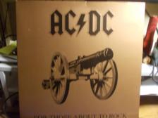 Tumnagel för auktion "AC/DC – For Those About To Rock (We Salute You)"