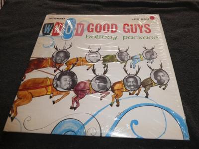 Tumnagel för auktion "WNOW good guys holiday package - USA LP - Aretha/Bar-Kays"