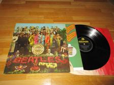 Tumnagel för auktion "THE BEATLES UK LP SGT PEPPERS LONELY HEARTS CLUB BAND (STEREO)"