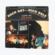 Tumnagel för auktion "LP Dick Dale & His Del-Tones, Rock Out With Dick Dale & His Del-Tones"