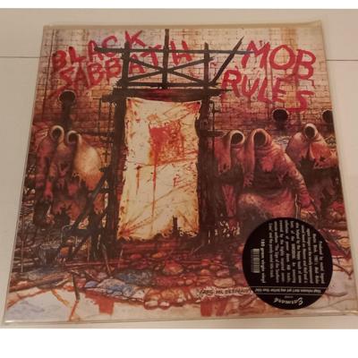 Tumnagel för auktion "Black Sabbath - The Mob Rules - LP - earmark 180 gram"