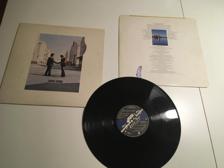 Tumnagel för auktion "Pink Floyd - Wish You Were Here originalinner uk-press fint ex"