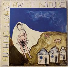 Tumnagel för auktion "LAUGHING CLOWNS law of nature LP -84 UK HOT 1004 ** Indie rock **"