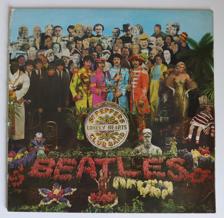 Tumnagel för auktion "The Beatles – Sgt. Pepper's Lonely Hearts Club Band 1st UK stereo pressing"