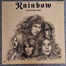 Tumnagel för auktion "Rainbow, Long live rock 'n' roll. Vinyl"