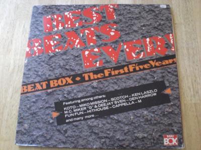 Tumnagel för auktion "V/A - Best Beats Ever! Beat Box The First Five Years GAT DLP"