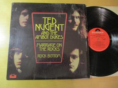 Tumnagel för auktion "6455 Ted Nugent And The Amboy Dukes â€Ž- Marriage On The Rocks - Rock Bottom"