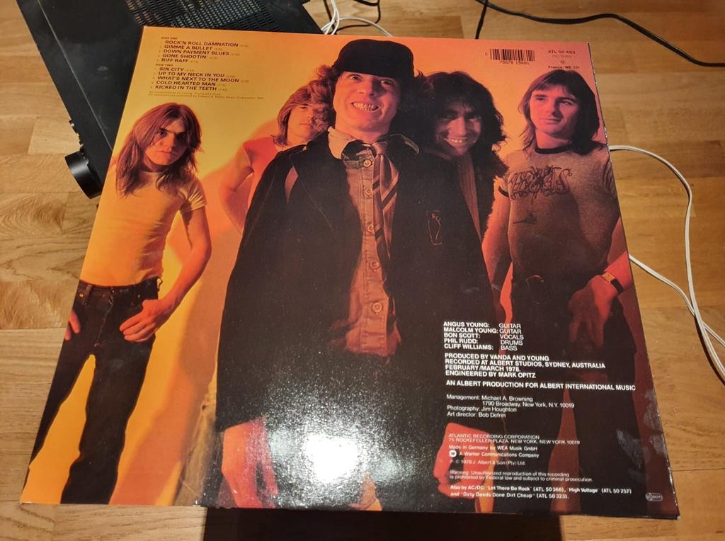AC/DC " Power age" - Vinylkoll