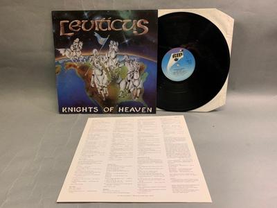 Tumnagel för auktion "Leviticus - Knights Of Heaven UK Orig-89 TOPPEX RARE !!!!!"