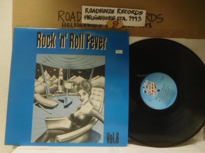 Tumnagel för auktion "ROCK ´N´ ROLL FEVER - VOL. 8 - V/A"