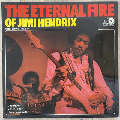 Tumnagel för auktion "Jimi Hendrix - The Eternal Fire"
