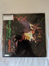 Tumnagel för auktion "Styx - Kilroy was here Japan TOPPEX! OBI (Prog Rock vinyl)"