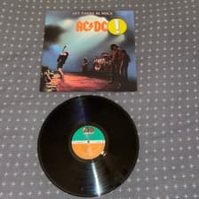 Tumnagel för auktion "Ac/dc - Let there be rock Lp / vinyl"