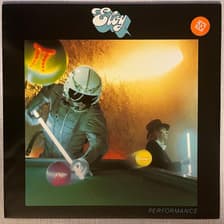 Tumnagel för auktion "ELOY - PERFORMANCE. VINYL LP EU -83. PROGG-ROCK"