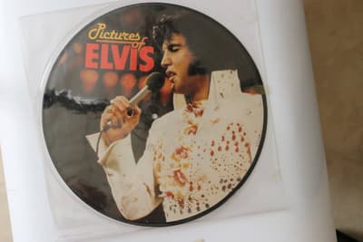 Tumnagel för auktion "Elvis: Pictures of Elvis 1 bildskiva"