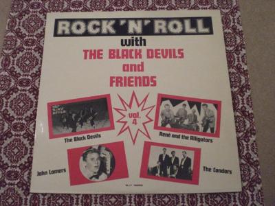 Tumnagel för auktion "V/A - Rock And Roll With The Black Devils And Friends Vol.4"