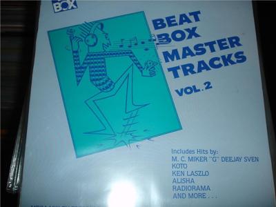 Tumnagel för auktion "v/a Beat Box Master tracks2-LP"