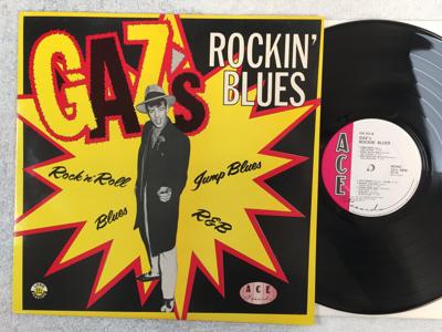 Tumnagel för auktion "V/A Gaz's Rockin' Blues LP -81 UK ace ch 43"