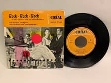 Tumnagel för auktion "7" Jimmy Cavallo And His House Rockers - Rock Rock Rock Ger Orig-57 !!!!!"