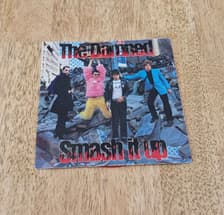 Tumnagel för auktion "The Damned - Smash It Up Singel, Punk, Oi, Rock"