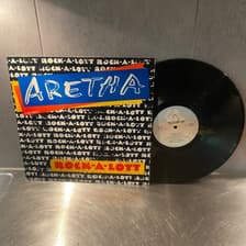 Tumnagel för auktion "Aretha Franklin - Rock-a-lott - 12 / MAXI - 1987"