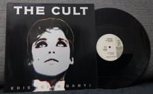 Tumnagel för auktion "The Cult Edie (Ciao Baby) RARE 12" 1989 Medicine Train Bob Rock Indie Alternativ"