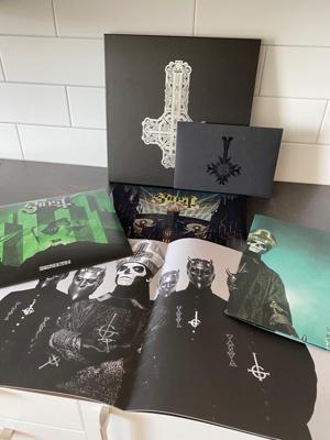 Tumnagel för auktion "Ghost - Meliora KOMPLETT Vinyl Boxset 2015"