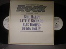 Tumnagel för auktion "THE HISTORY OF ROCK - VOLUME TWO - IBLL HALEY.... - 2 -LP"