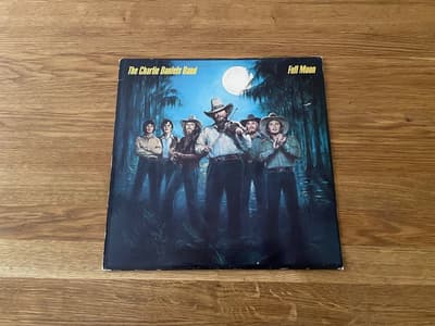 Tumnagel för auktion "The Charlie Daniels Band – Full Moon 1980 country southern rock"