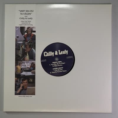 Tumnagel för auktion "CHILLY & LEAFY Vart ska du ta vägen 12" -01 Swe Unda Dawg Records UD 003"